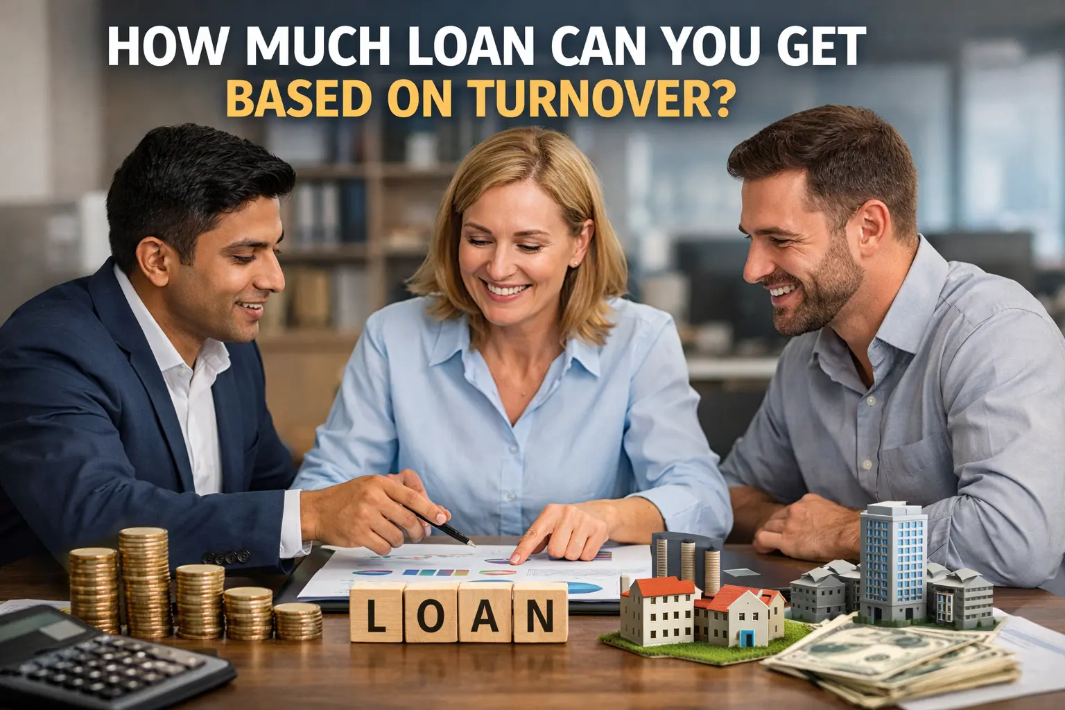 Loan amount based on turnover
